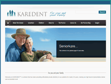 Tablet Screenshot of karedent.co.uk