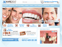 Tablet Screenshot of karedent.com